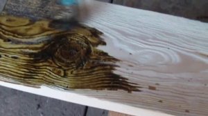 Юра Груз  Старение дерева, брашировка обработка древесины, с последующей лакировкой.