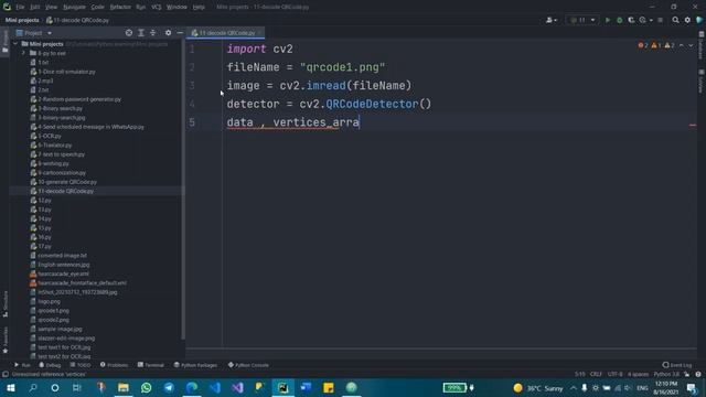 اسکنر کیو آر کد با پایتون | QR Code scanner with Python смотреть онлайн