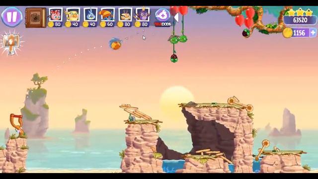 Angry Birds Stella Level 30 Episode 2 Walkthrough ★★★ Beach Day смотреть онлайн