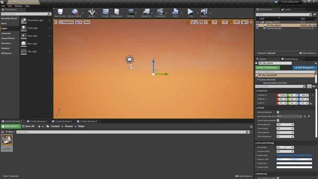 Part 1: Project setup - Endless Runner Game Tutorial - Unreal Engine 4 смотреть онлайн