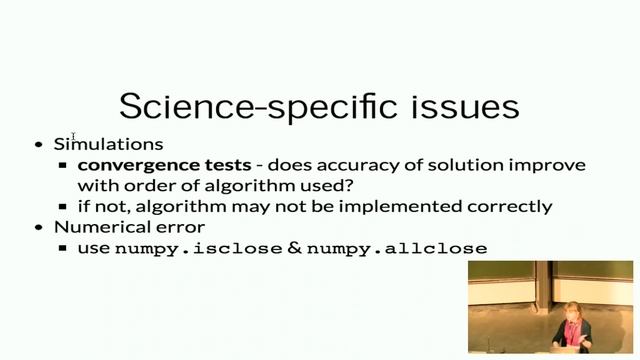 EuroSciPy 2017: Testing the unknown: how to test scientific codes смотреть онлайн