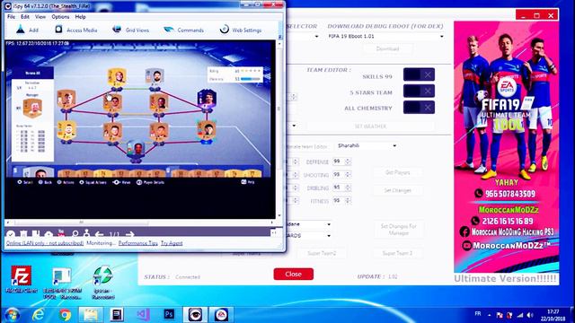 MoroccanMoDZz | YaHaY FiFa 19 / 18 / 17 RTM TOOL HACK PS3 (Ultimate Version)!!! смотреть онлайн