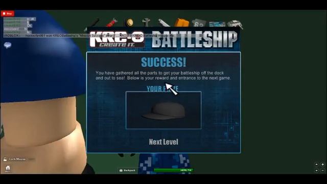 (ROBLOX 2012) KRE-O Battleship Scavenger Hunt The End смотреть онлайн