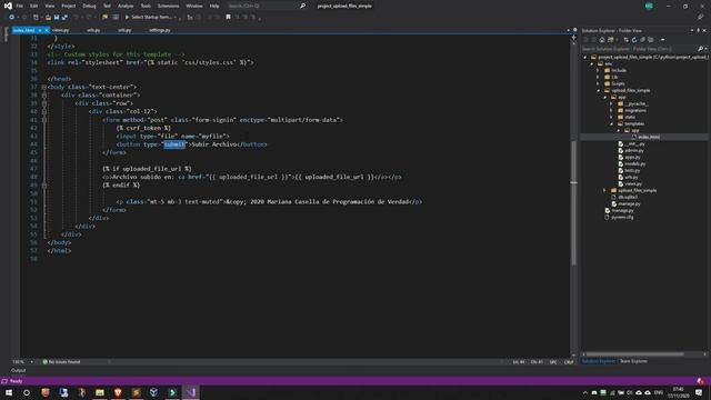 ? Python en 6 minutos: Subir un archivo simple, #fácil y rápido con Django смотреть онлайн