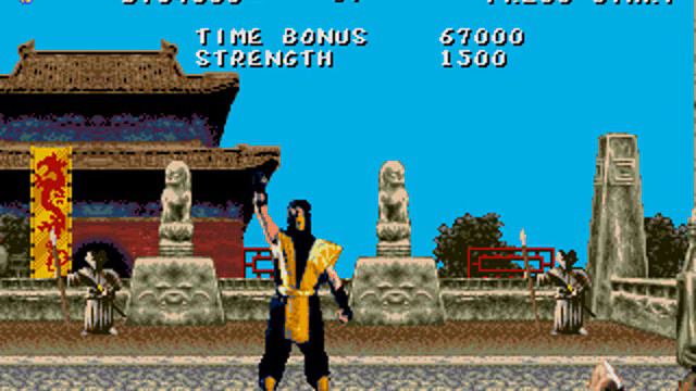 Mortal Kombat (Sega Genesis) - Scorpion (Very Hard) смотреть онлайн