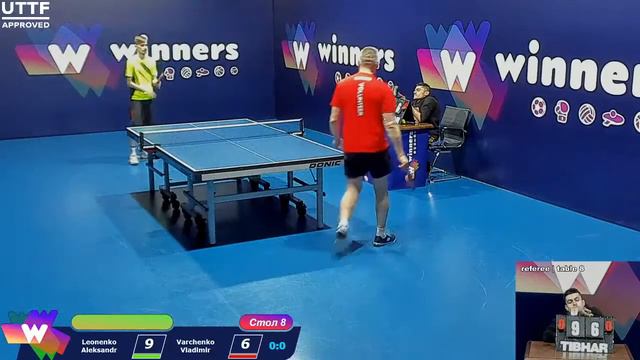 WINners League 10.04.2021 Leonenko Aleksandr - Varchenko Vladimir 17:15 смотреть онлайн