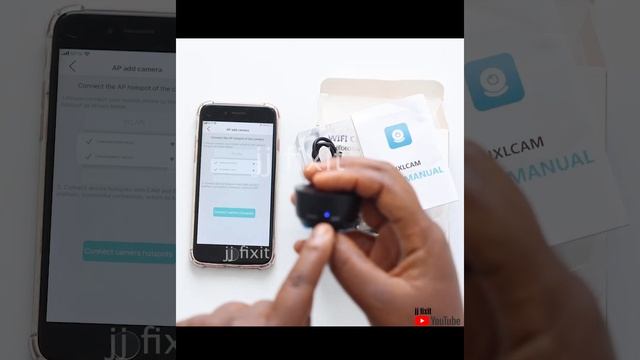 JXLCAM ( How To Connect Wifi Camera Or Jxlcam/ A9 Camera To Your Iphone)