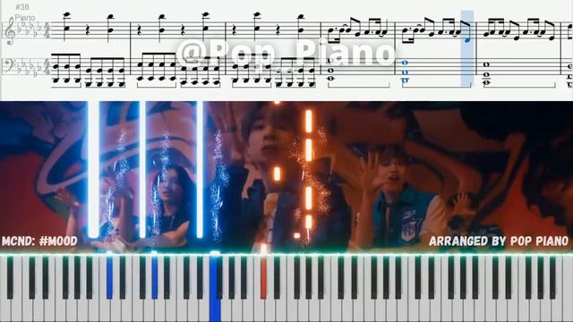 MCND (엠씨엔디) #MOOD PIANO TUTORIAL (피아노 튜토리얼) смотреть онлайн
