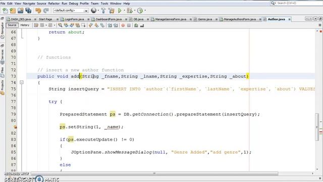 Java Library Management System Project In Netbeans With MySQL - [Part 03] смотреть онлайн