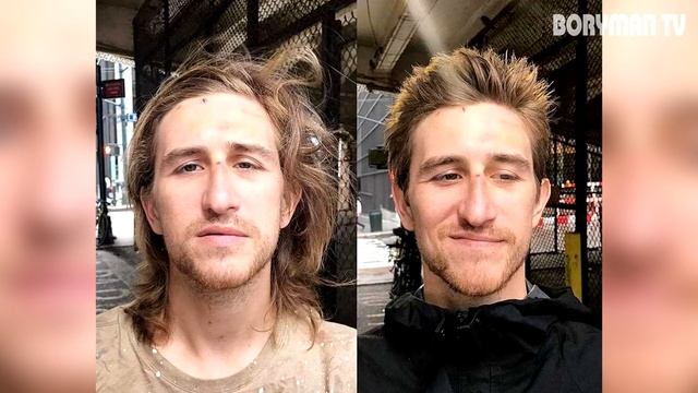 Парикмахер каждый день выходит на улицу и совершает невероятный поступок! смотреть онлайн