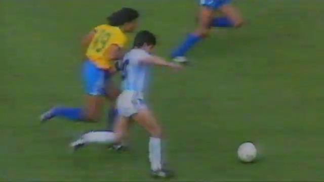 CANIGGIA - Against Brazil 1990