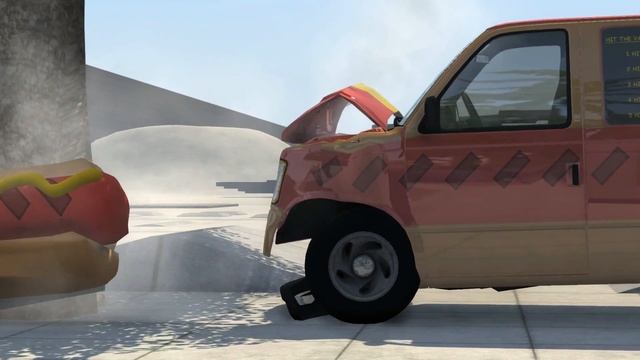 BeamNG.Drive Mod : Fast Food Vans смотреть онлайн