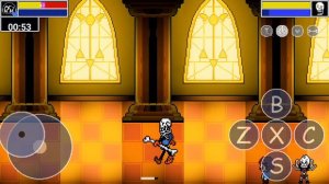Bonetale Sans vs Frisk | disbelief Papyrus HARD level | сложный уровень неверующего Папируса