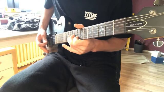AC/DC - You shook me all night long (Guitar Solo Cover) смотреть онлайн