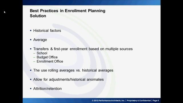 Best Practices in Enrollment Planning Using Oracle Hyperion Planning смотреть онлайн