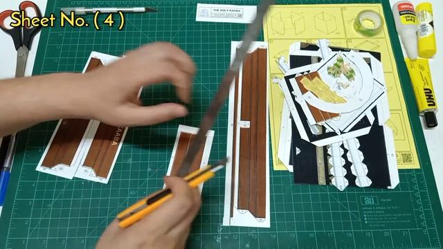 Making  The Model Of The HOLY KAABA
