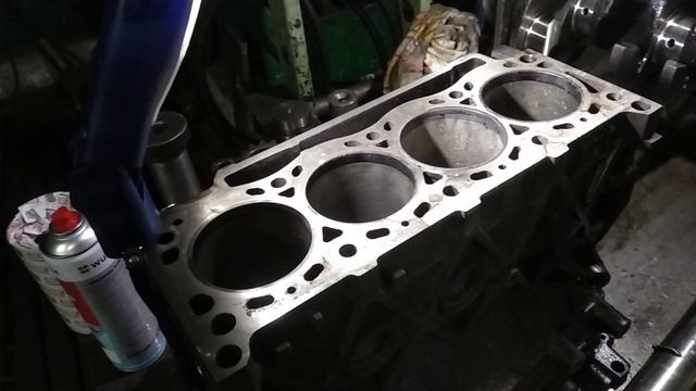 Обрыв бурта гильзы Renault F9K 1.9TD смотреть онлайн