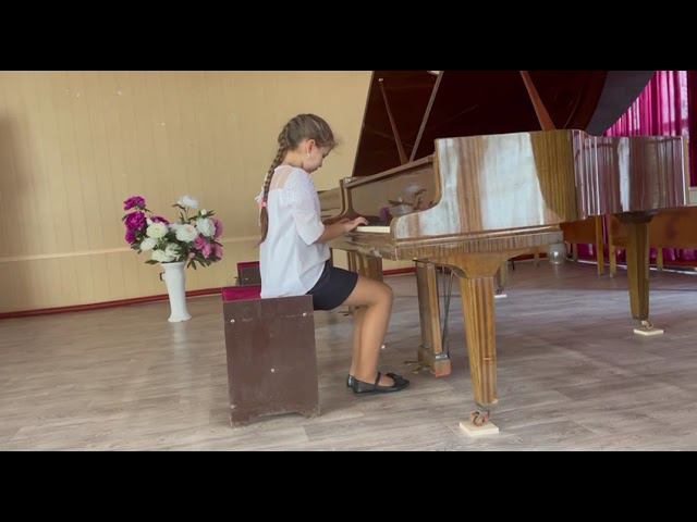 Мысова Лиза. Надежда Емельянова - Сонатина соль мажор смотреть онлайн