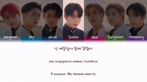 ENHYPEN - FUTURE PERFECT Color Coded Lyrics ( перевод | кириллизация )