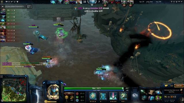 Dota 2 Match Highlights: Support Oracle (36.0 KDA) смотреть онлайн
