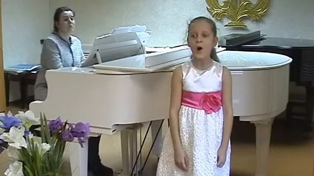 ДМШ № 5 - Татьяна Насардинова "Вербочки" (Муз. А Гречанинова, слова А.Блока) смотреть онлайн