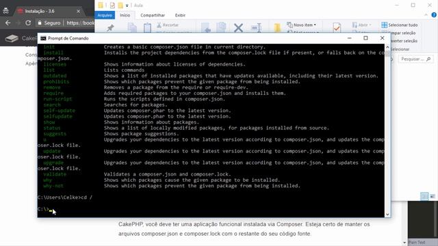 CakePHP #1 - Como instalar o CakePHP 3.6 no Windows смотреть онлайн