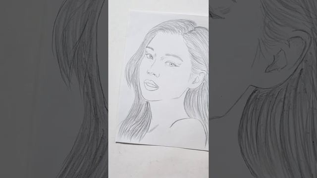 Как нарисовать Дженни (BLACKPINK Kim Jennie), рисунок карандашом смотреть онлайн
