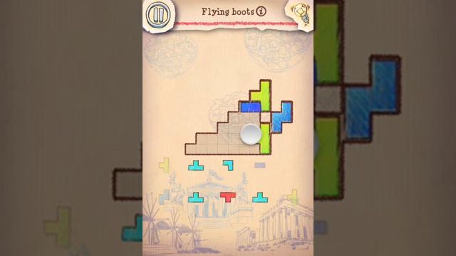 Doodle Fit 2 - Greece Flying Boots Walkthrough смотреть онлайн