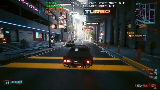 ASUS TUF A15 (2022) FA507R RYZEN 7 6800H RTX 3060 Cyberpunk 2077 Gameplay смотреть онлайн