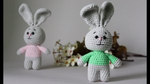 Полная версия МАСТЕР-КЛАСС Зайка крючком