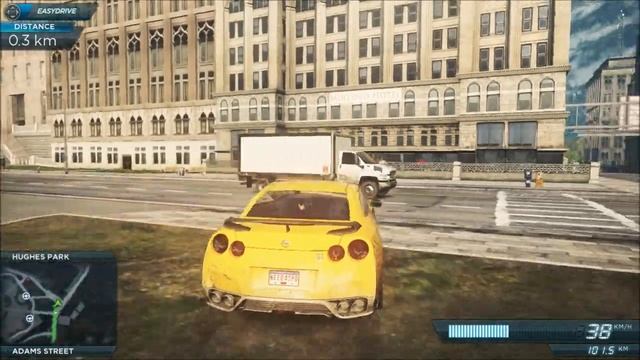 Need For Speed :Most Wanted 2012 - Nissan GT-R Egoist Gameplay смотреть онлайн