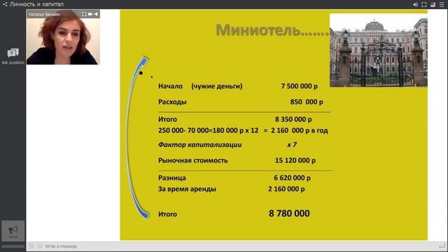 Доходная недвижимость Наталия Закхайм смотреть онлайн