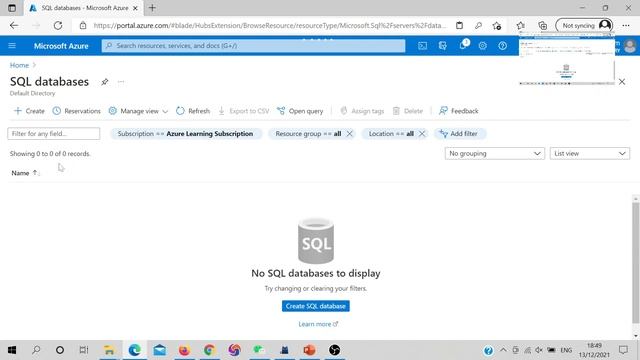 Azure Storage Account and SQL Database Tutorial lab | Az-900 смотреть онлайн