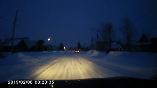 И все же рискнул выехать на машине после метели. смотреть онлайн