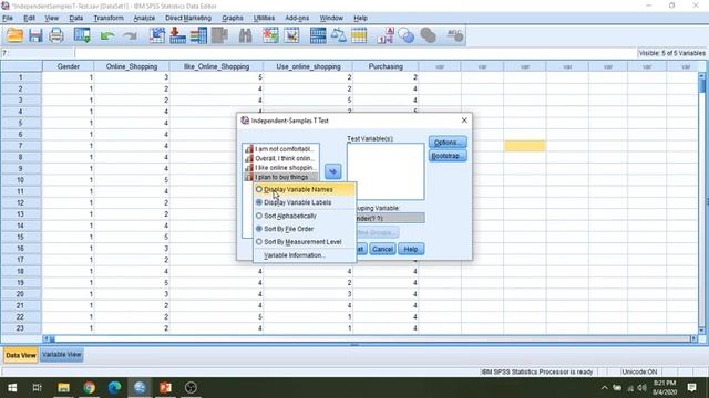 Independent samples t-Test and Hypothesis testing using SPSS. смотреть онлайн