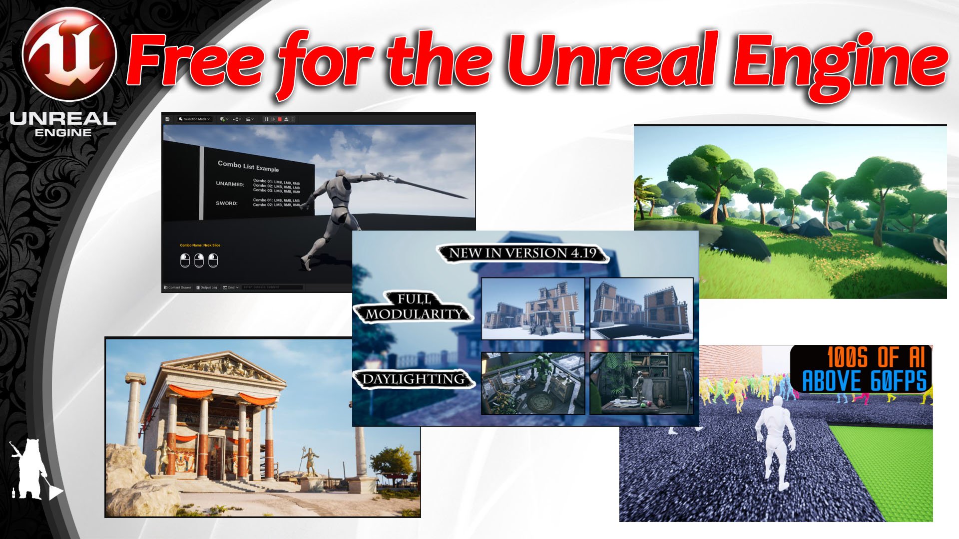 Free For The Unreal Engine (ДЕКАБРЬ 2023)