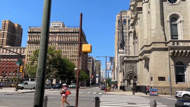【4K】WALK Philadelphia City Hall PENNSYLVANIA USA Travel vlog смотреть онлайн