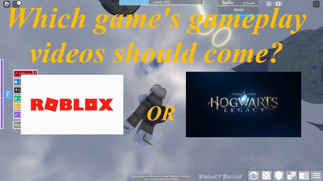 Hogwarts Legacy or Roblox? смотреть онлайн