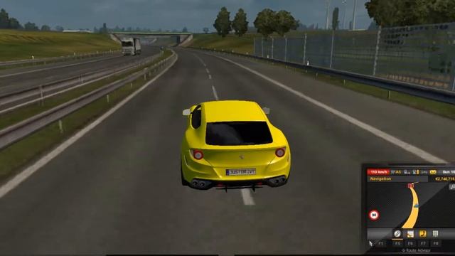 Ferrari FF 2013 MOD For ETS 2 (Euro Truck Simulator)