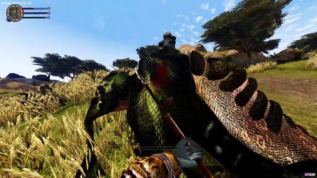 Morrowind Remastered Over 100 Mods-A Walk Through The Grazelands смотреть онлайн