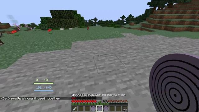 Minecraft Naruto Mod (Rinnegan Jutsu Showcase) смотреть онлайн