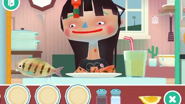Обзор игры Toca Kitchen 2 на iOS 9.3.5 смотреть онлайн