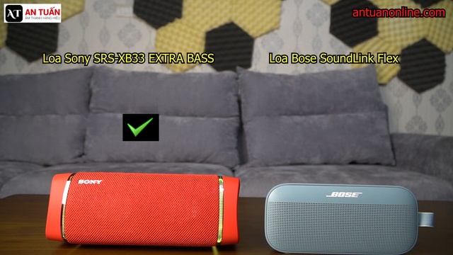 So sánh bass Loa Sony SRS-XB33 EXTRA BASS với Loa Bose SoundLink Flex - An Tuấn смотреть онлайн