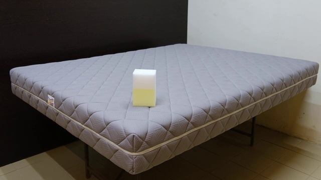 Анатомический двухсторонний матрас SHOCK ДАБЛ ФРЕИМ SLEEP смотреть онлайн