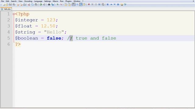 PHP Basic EP 6 Data Type смотреть онлайн