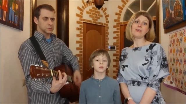 Акция "Поём в кругу семьи" "Ты первый, Юрий Гагарин" (муз. и сл. Татьяны Назаренко-Матвеевой) смотреть онлайн