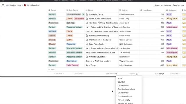 How I Organize My Reading! || Notion, Goodreads, and Spreadsheets! смотреть онлайн