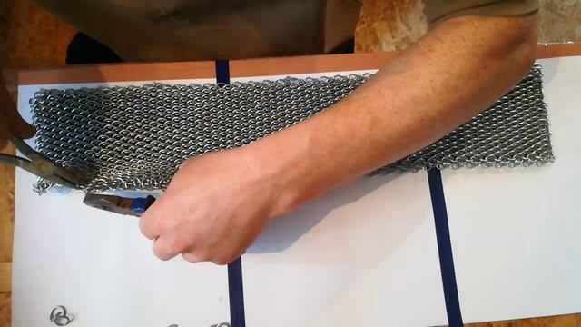 Кольчуга. Плетение "Чешуя дракона" смотреть онлайн