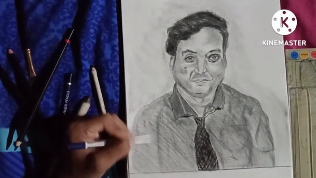 Sketch drawing video / easy sketch drawing /how to draw a sketch image/ drawing kaise banaye. смотреть онлайн