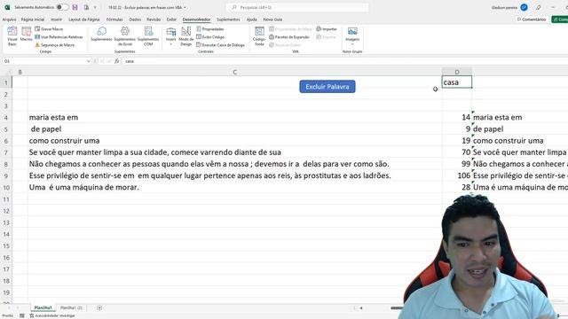 Função TRIM combinada com o LIKE no VBA, remova palavras e espaços com Macro VBA, Function TRIM VBA смотреть онлайн